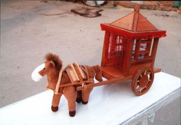 莱州市鲁林工艺品厂的马车运苗机 传统工艺与现代农机的巧妙融合